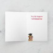 Doggo Wonderful Afstuderen Kaart (Binnen)