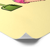 Doggone Beachy Poster (Hoek)