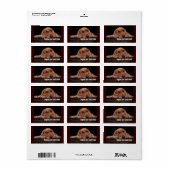 Doggone goede snack behandelen label (Full Sheet)