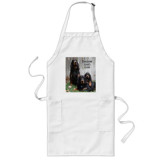 DOGGONE GOOD COOK Gordon Setter Generation Schort (Voorkant)