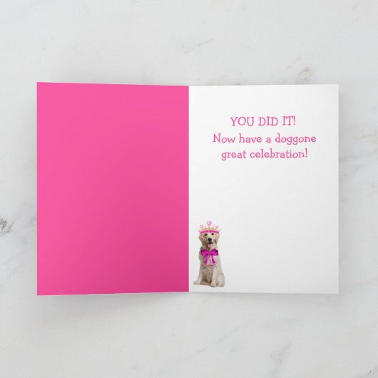 Doggone Great Last Chemo Kaart (Binnen)