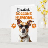 Doggone Grootste Humom Dag Kaart (Gele Bloem)