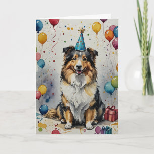 Doggone Heerlijke Verjaardag -  Kaart