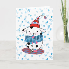 Doggone Love Card 5 x 7 Feestdagen Kaart