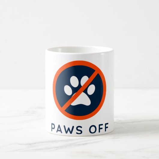 DogGoneIt - Paws Off-11 oz Koffiemok (Center)
