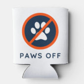 DogGoneIt - Paws Off Gezellige Koelbox Blikjeskoeler (Achterkant)