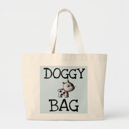 DOGGY BAG grappige Dog Tassen Purses (Voorkant)
