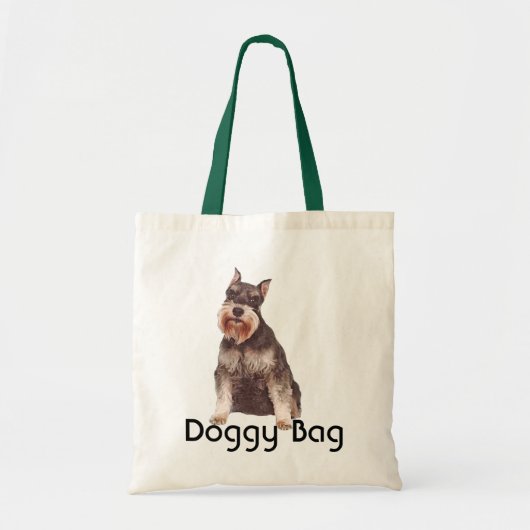Doggy Bag - Miniature Schnauzer Tote Bag (Voorkant)