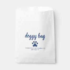 Doggy Bag puppy verjaardagsfeestje gunst Bedankzakje