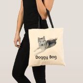 Doggy Bag - Siberian Husky Tote Bag (Voorkant (product))