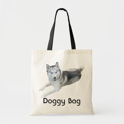 Doggy Bag - Siberian Husky Tote Bag (Voorkant)