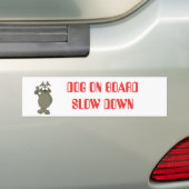 Doggy Bumber sticker (Op auto)