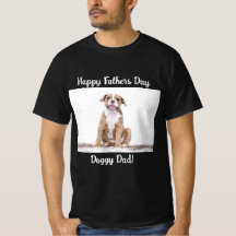 Doggy Dad | Vaderdag | Aangepaste foto | T-shirt