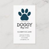 Doggy Day Care | Dog Walker | Pet Sitter Visitekaartje (Voorkant)