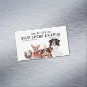 Doggy Daycare Magnetisch Visitekaartje (Voorbeeld)