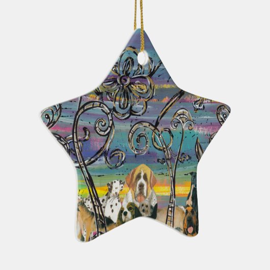 Doggy Days Ornament (Rechts)