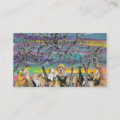 Doggy Days Visitekaartjes (Achterkant)