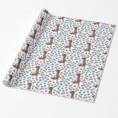 Doggy Dog Ruff Cadeaupapier (Uitgerold)