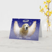 Doggy Heaven Kaart (Gele Bloem)