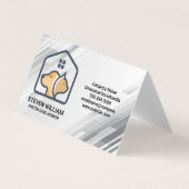 Doggy Kat House Logo | Services voor dierenwinkels Visitekaartje (Voorkant)