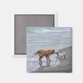 "Doggy Kisses" Magnet (Voorkant / Achterkant)