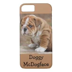 Doggy McDogface English Bulldog Case-Mate iPhone Case
