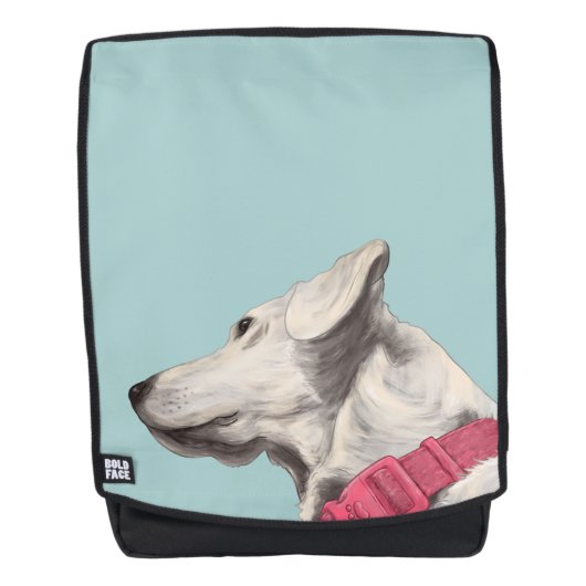 Doggy Painting Rugtassen (Voorkant)