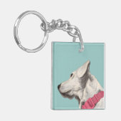Doggy Painting Sleutelhanger (Voorkant Links)