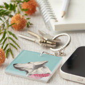 Doggy Painting Sleutelhanger (Voorkant Rechts)