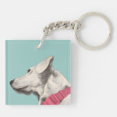 Doggy Painting Sleutelhanger (Achterkant)