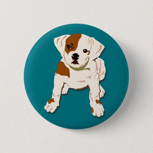 Doggy Ronde Button 5,7 Cm (Voorkant)