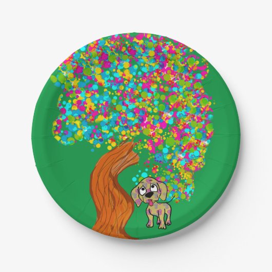 Doggy Sprocker Paper-bord Papieren Bordje (Voorkant)