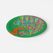 Doggy Sprocker Paper-bord Papieren Bordje (Gekanteld)