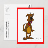 Doggy Toon Briefkaart (Voorkant / Achterkant)