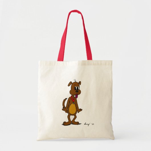 Doggy Toon Canvas tas (Voorkant)