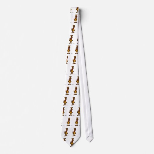 Doggy Toon Necktie Stropdas (Voorkant)