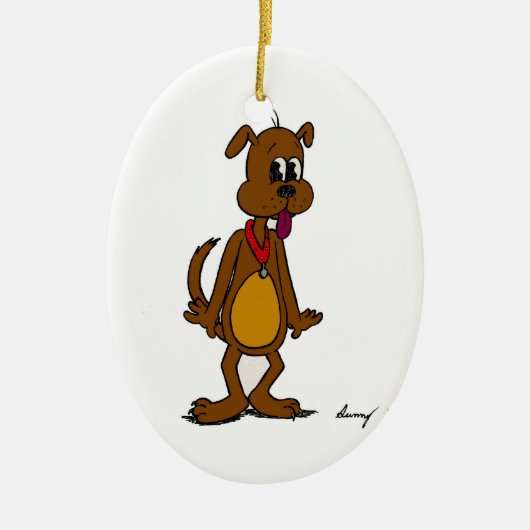Doggy Toon Ornament (Voorkant)