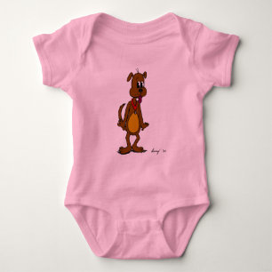 Doggy Toon-Shirten Romper