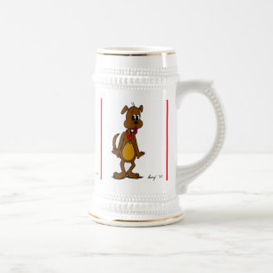 Doggy Toon Stein Bierpul