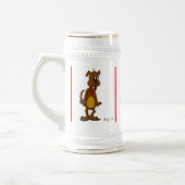 Doggy Toon Stein Bierpul (Links)