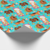 Doggy Vacation Cadeaupapier (Hoek)