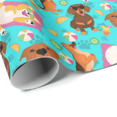 Doggy Vacation Cadeaupapier (Rol Hoek)