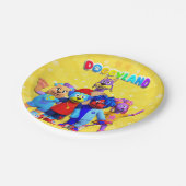 Doggyland Borden Papieren Bordje (Gekanteld)