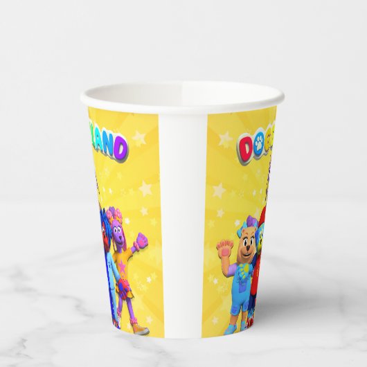 Doggyland papieren bekers (Links)