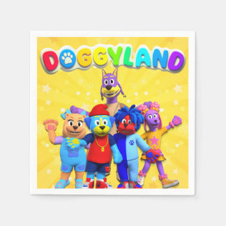 Doggyland servetten