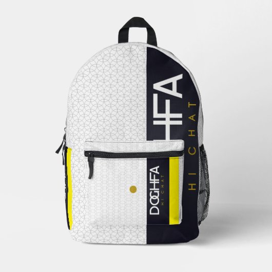 DOGHFA BEDRUKTE RUGZAK (Voorkant)