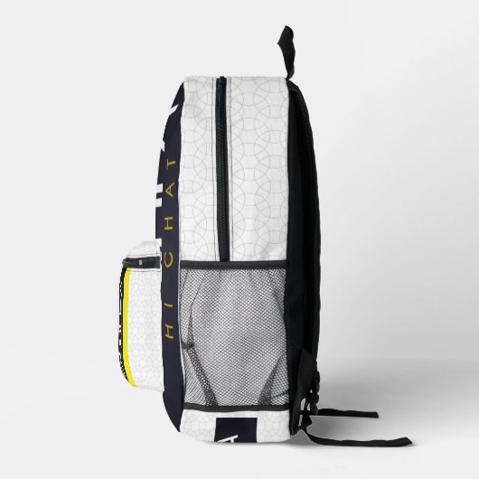 DOGHFA BEDRUKTE RUGZAK (Rechts)