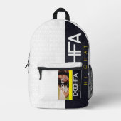 DOGHFA BEDRUKTE RUGZAK (Voorkant)