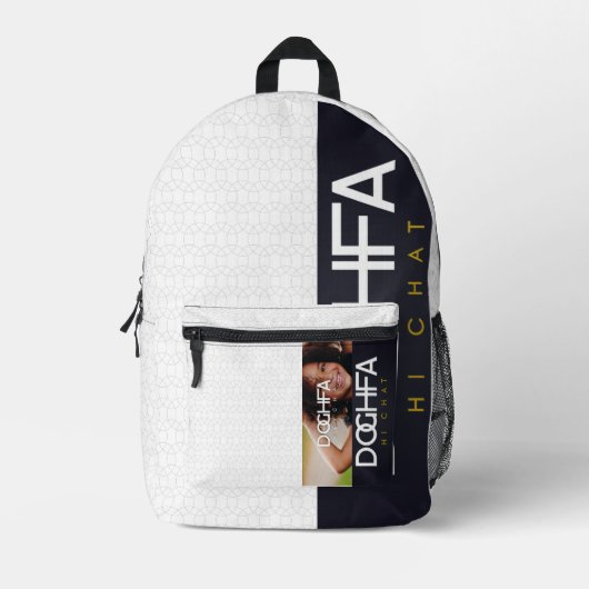 DOGHFA BEDRUKTE RUGZAK (Voorkant)