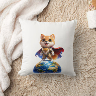 DOGI Held – Red de Wereld Kussen